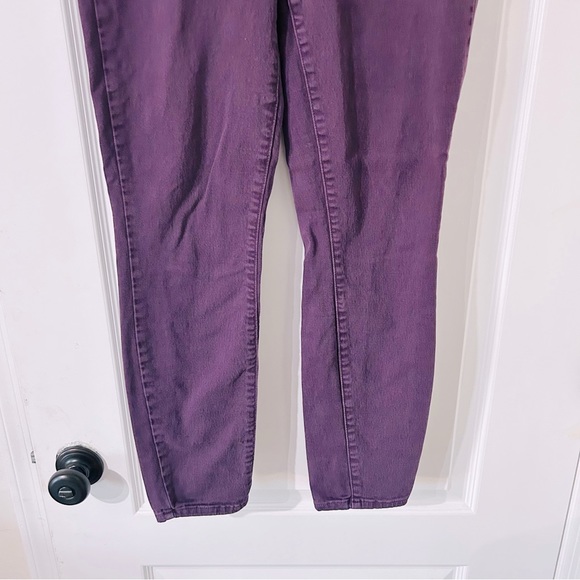 Paige Verdugo Ankle Jeans Purple Size 28 - Picture 3 of 8